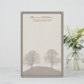 Handfasting Briefpapier (Stehend Vorderseite)