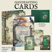 HANDFASTING CARD PERSONALISIERT PAGAN CELTIC DRUID KARTE