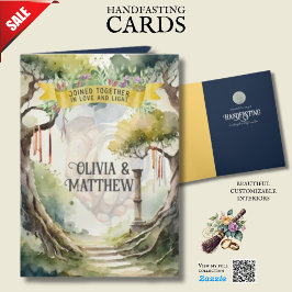 HANDFASTING CARDS PERSONALISIERTER BAUM 🌿 KARTE