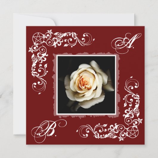 Handfasting Einladung (Vorderseite)