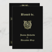 Handfasting Einladung (Vorne/Hinten)