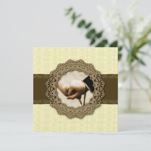 Handfasting Einladung (Stehend Vorderseite)