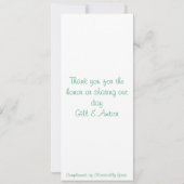 Handfasting Einladung (Rückseite)