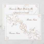 Handfasting Einladung (Vorne/Hinten)