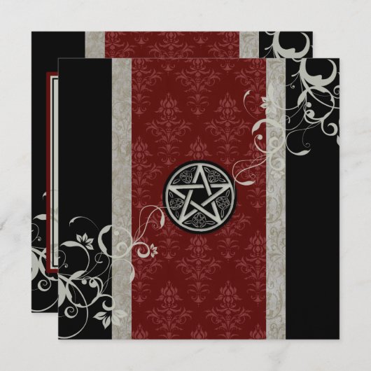 Handfasting Einladung (Vorne/Hinten)