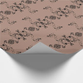 Handfasting Pentagramm Geschenkpapier (Ecke)