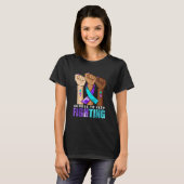 Handfaust Behalte Suizidpräventi T-Shirt (Vorne ganz)