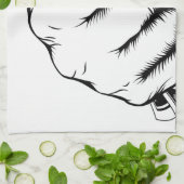 Handfaust mit Bargeld-Illustration Handtuch (Gefaltet)