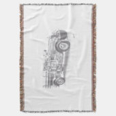 Handfeuerlöschdecke Decke (Vorderseite Vertikal)