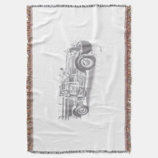 Handfeuerlöschdecke Decke (Vorderseite Vertikal)