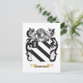 Handfeuerwaffe (Familienwappen) Postkarte (Stehend Vorderseite)