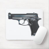 Handfeuerwaffe Mousepad (Mit Mouse)