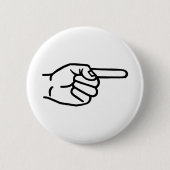 Handfinger Button (Vorderseite)