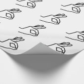 Handfinger-O.K. Geschenkpapier (Ecke)