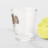Handfish cartoon illustration schnapsglas (Rechts)