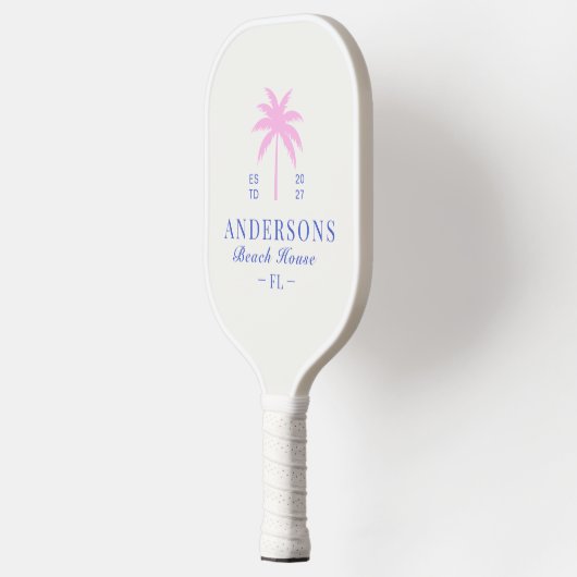 Handfläche | Beach House | Sozialklub Ästhetik, Pickleball Schläger (Links)