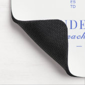 Handfläche | Beach House | Sozialklubästhetik Mousepad (Ecke)