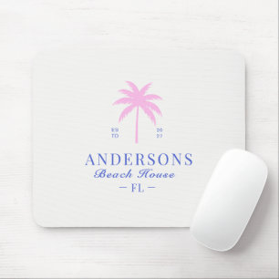 Handfläche Beach House Sozialklubästhetik Mousepad