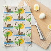 HANDFLÄCHE GESCHIRRTUCH (Viertel Falte)