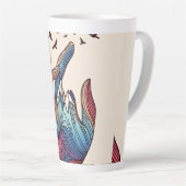 Handflüge Milchtasse (Rechte Ecke)