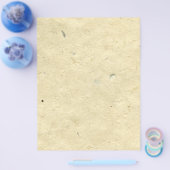 Handgearbeitetes Faserpapier Flyer (Einzeln)