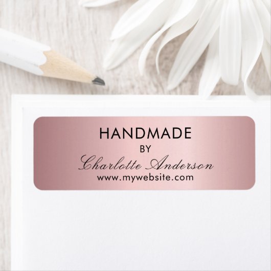 Handgebranntes Rosa (Insitu)