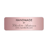 Handgebranntes Rosa (Vorne)