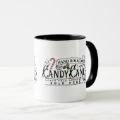 Handgedrehte Candy Canes Tasse (VorderseiteRechts)