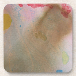 Handgefärbtes Papier 15 Untersetzer