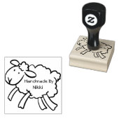 Handgefertigt aus Briefmarke Gummistempel (Stempel)