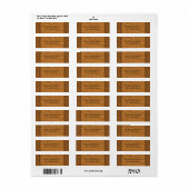 Handgefertigt aus Holz (Vorne)