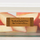 Handgefertigt aus Holz Etiketten (Befestigt)