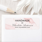 Handgefertigt aus rosafarbenem Rosa-Marmor (Insitu)