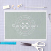 Handgefertigt durch Nähen von Knopfpapier Seidenpapier (Handwerk)