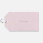 Handgefertigt durch Nähen von Tastengeschenkel Geschenkanhänger (Rückseite Horizontal)