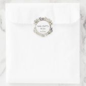 Handgefertigt in Mini-Aufklebern in den USA Goldra Runder Aufkleber (Tasche)