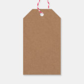 Handgefertigt mit botanischer Liebe Geschenkanhänger (Rückseite)