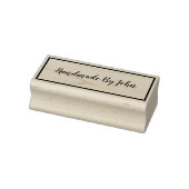 Handgefertigt mit Briefmarke aus Edelkautschuk Gummistempel (Stempel)