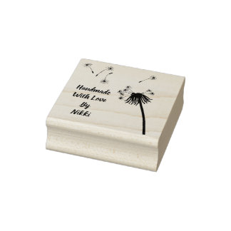 Handgefertigt mit Liebe Briefmarke Gummistempel