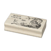 Handgefertigt mit Liebe Briefmarke Gummistempel (Stempel)