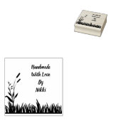 Handgefertigt mit Liebe Briefmarke Gummistempel (Stempel)