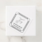 Handgefertigt mit Liebe Business Promo - Kraft Geschenkanhänger (Beispiel)