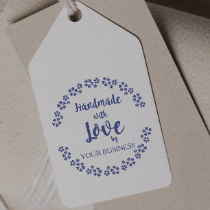 Handgefertigt mit Liebe-Design für Kunstgegenständ Gummistempel