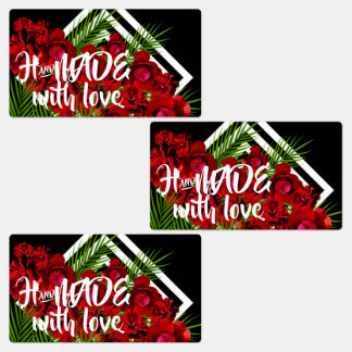 Handgefertigt mit LIEBE Etiketten