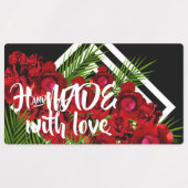 Handgefertigt mit LIEBE Etiketten (Design 1)