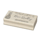 Handgefertigt mit Liebe für kleine Unternehmen Gummistempel (Stempel)