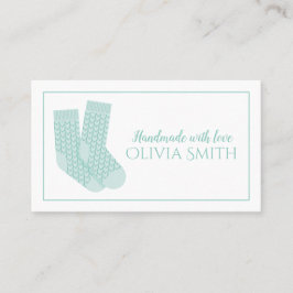 Handgefertigt mit Liebe gegossenes Handwerk Visitenkarte