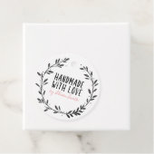 Handgefertigt mit Liebe Geschenkanhänger (Beispiel)