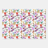 handgefertigt mit Liebe Geschenkpapier Set (Vorderseite)