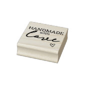 Handgefertigt mit Liebe Gummistempel (Stempel)